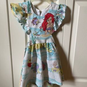 Little Mermaid Toddler Dress